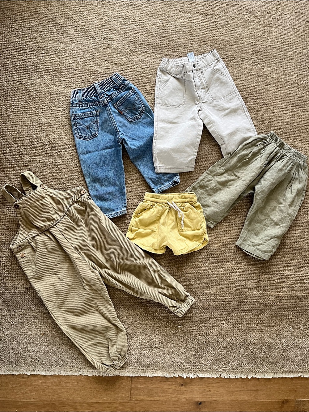 Bundle of Ethical/Vintage Kids Clothes Red Creek, Levi's, Illoura
